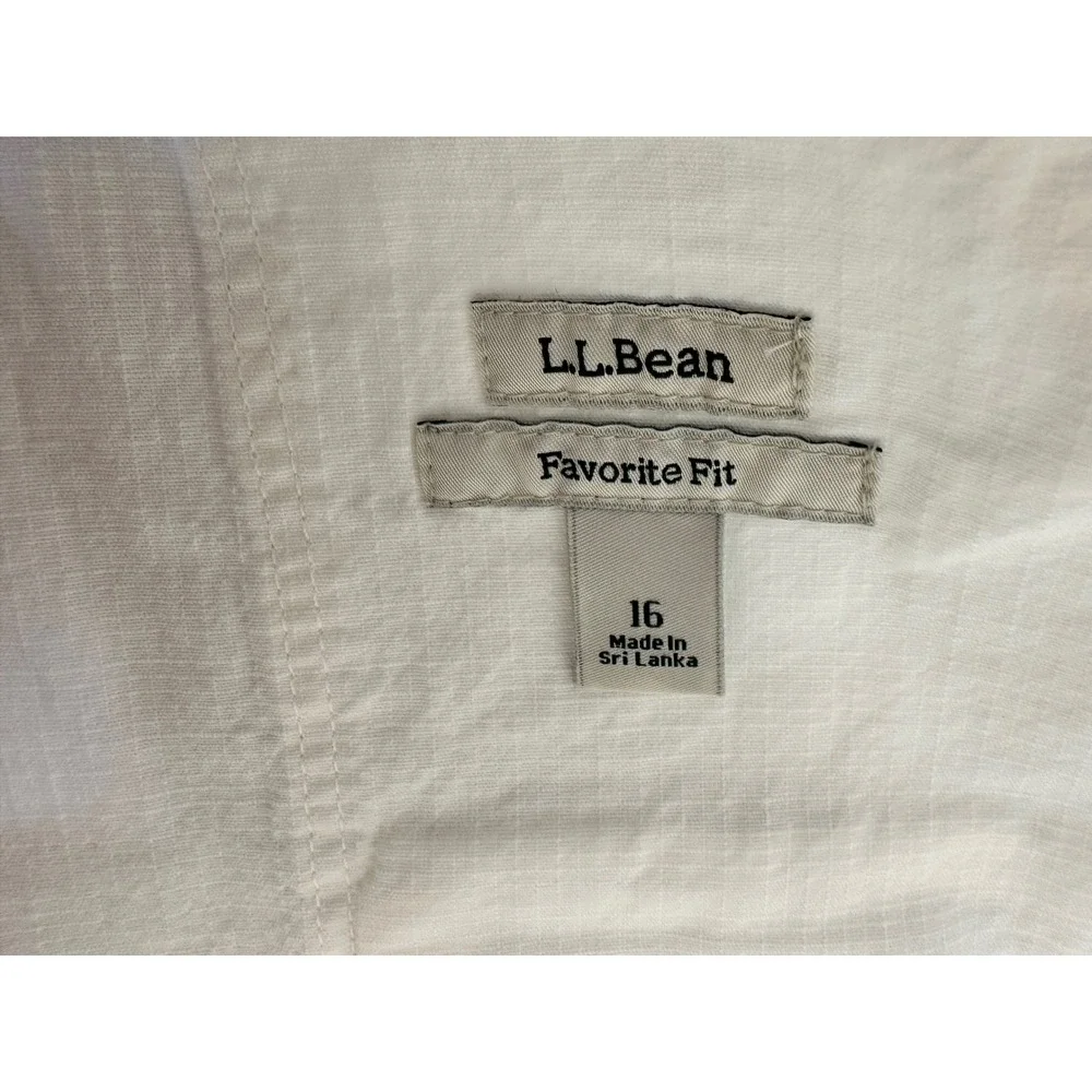 L.L.Bean Comfort Shorts Lot‎ Walking Relaxed Fit Size 16 - Picture 3 of 6